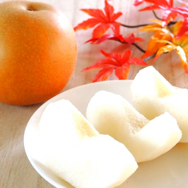 《送料込》福島県産萱場梨　秋月3kg（約6玉）※9月中旬頃～順次お届け（斎藤梨園）