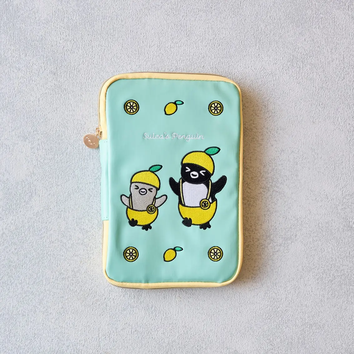 Suicaのペンギン 合皮マルチケース（レモン）＜オレンジページ＞