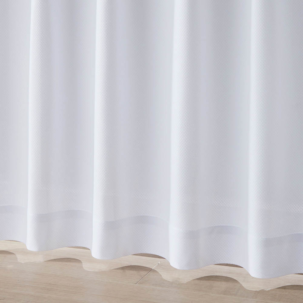 ベルメゾン UVカット・遮熱・遮像レースカーテン 約１００×８８×２枚