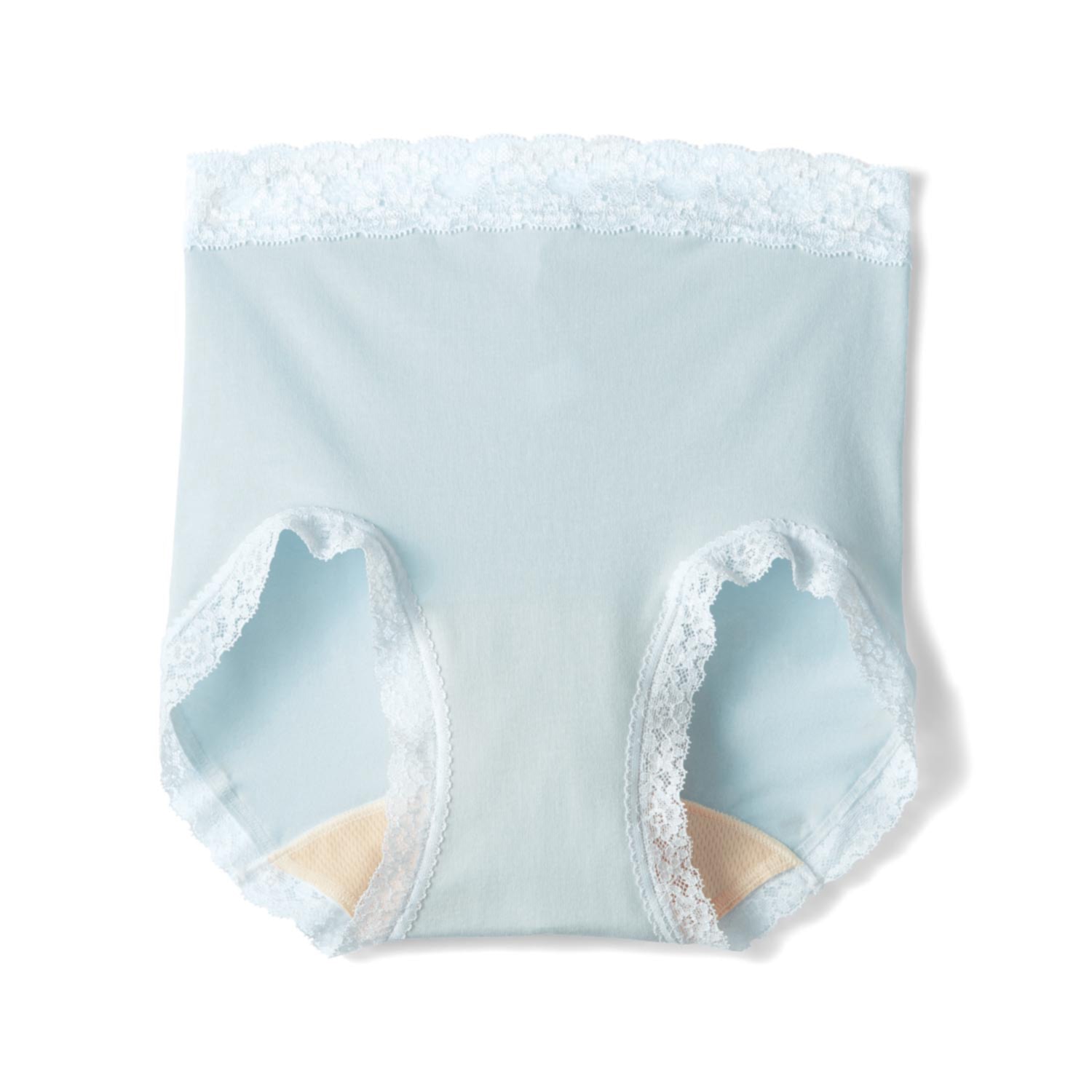 ベルメゾン こっそりエチケットのためのショーツ［日本製］ ソフトミント Ｍ