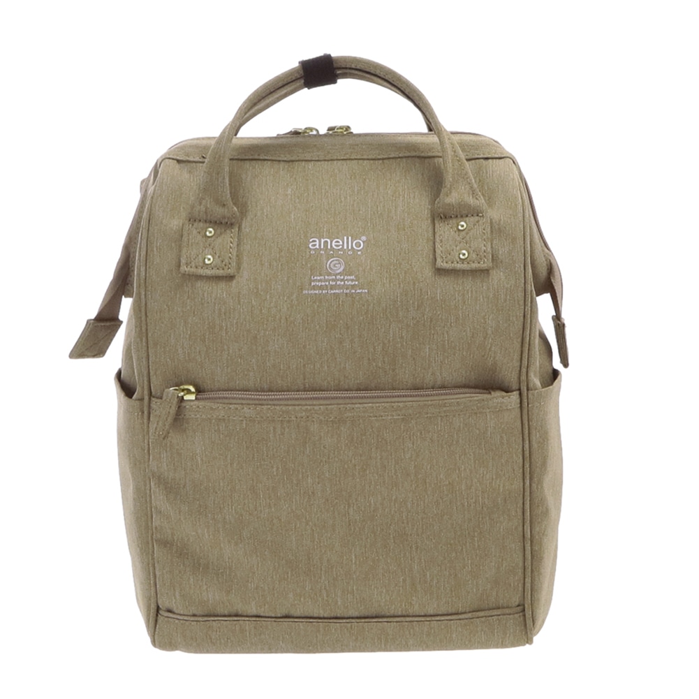 アネロ リュック レディース 通販 ブランド おしゃれ 小さめ 通勤 通学 A4 無地 シンプル 口金 がま口 通学 高校生 大人 かわいい 上品 きれいめ 中学生 中高生 学生 大学生 ママ マザーズバッグ マザーズリュック 黒 グレー 軽量撥水杢ポリSPS 口金リュック SMALL
