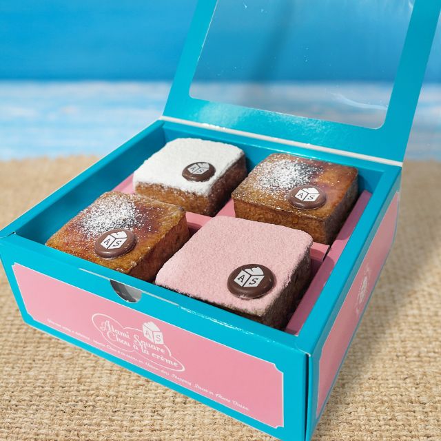 【熱海スクエアシュークリーム】３種のクリーム詰合せセット