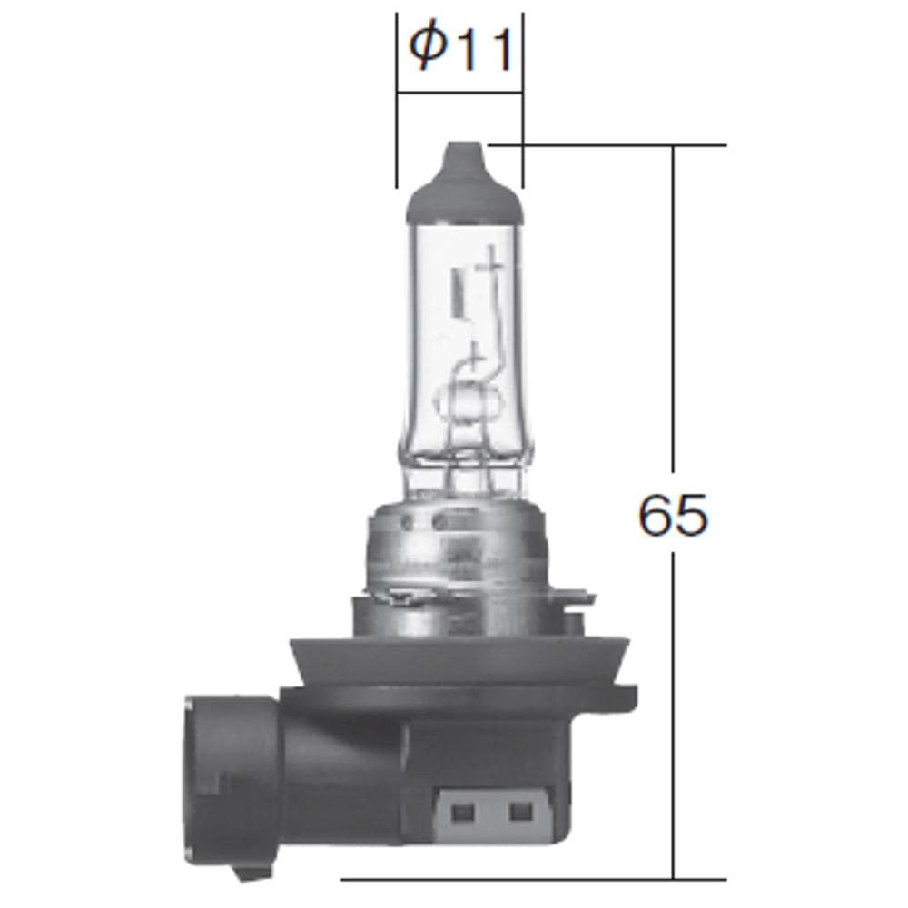 ハロゲン ライト 小糸 国産 交換 修理 トラック用 小糸製作所 ハロゲンバルブ H11 12V55W クリア 1個入:うさマート通販 | JRE  MALLショッピング | JRE POINTが貯まる・使える