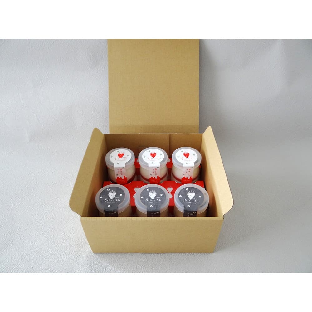 【200円OFFクーポン】 お歳暮 ギフト 2025 うふ、いちご。 苺ティラミス&苺チーズケーキ 2種6個入