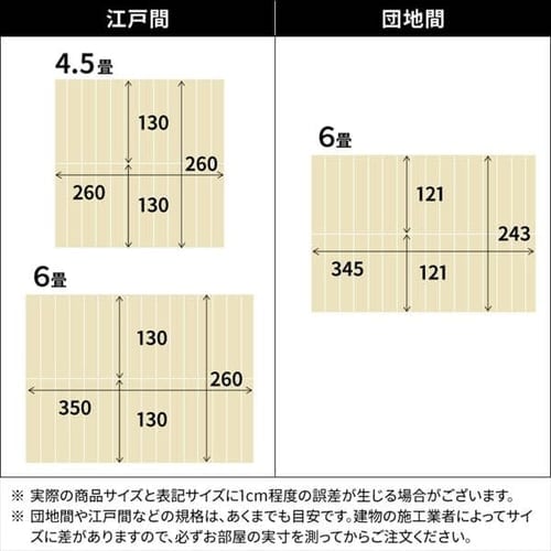 ウッドフローリングカーペット 6畳 団地間 WDFC-6-DAN ナチュラル:アイリスオーヤマ公式 アイリスプラザ通販 | JRE  MALLショッピング | JRE POINTが貯まる・使える