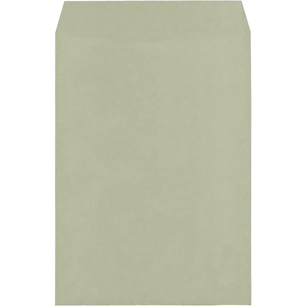 キングコーポ　角2　リサイクルカラーRC40　グレーー80g　スミ貼500枚X1箱 180322 【メーカー直送品・代金引換配送不可・時間指定不可】