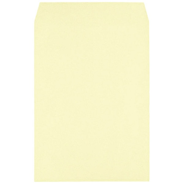 キングコーポ　角形2号　Hiソフトカラークリーム　スミ貼　エルコン付500枚X1箱 070454 【メーカー直送品・代金引換配送不可・時間指定不可】