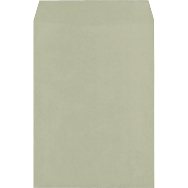 キングコーポ　角2　リサイクルカラーRC40　グレー100g　スミ貼500枚X1箱 180332 【メーカー直送品・代金引換配送不可・時間指定不可】