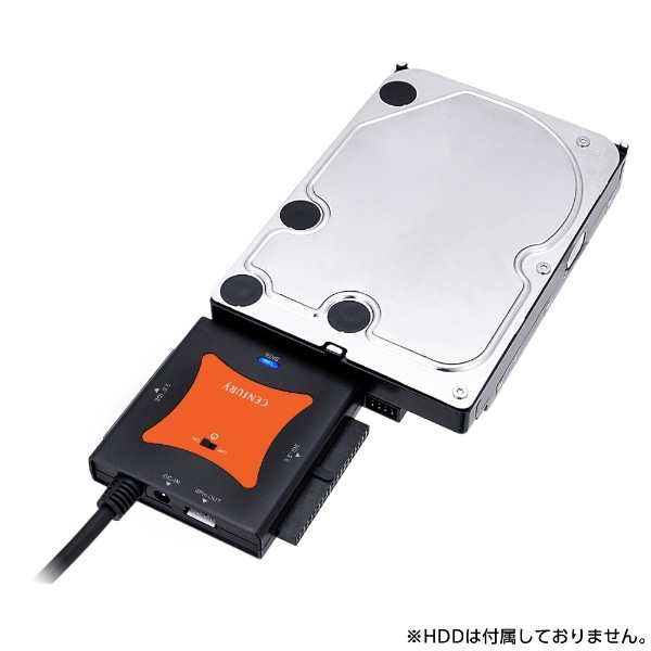 2.5インチ・3.5インチHDD/SSD用 変換アダプター USB-A接続 [SATA＋IDE] 光学ドライブ対応 裸族の頭 IDE＋SATA  Ver.4 ブラック / オレンジ CRAISU2V4:ビックカメラ通販 | JRE MALLショッピング | JRE POINTが貯まる・使える