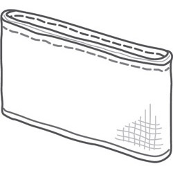 【空気清浄機用フィルター】加湿フィルター F-ZXLV50[FZXLV50]