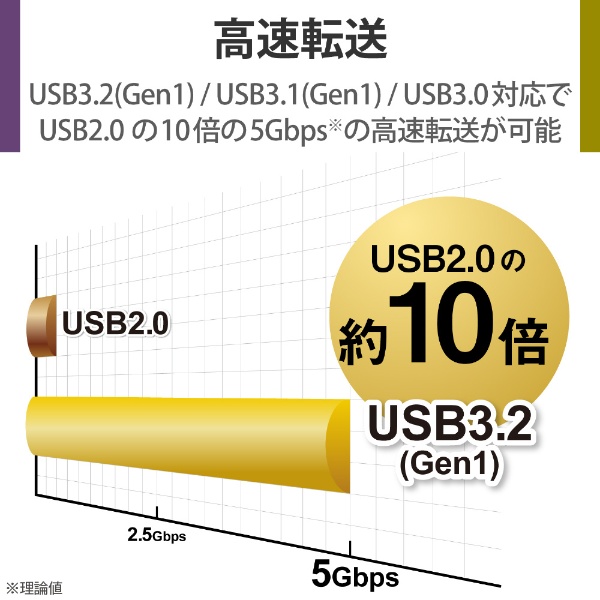 ELP-GTV020UBK 外付けHDD USB-A接続 テレビ録画向け Windows11対応 ブラック [2TB /ポータブル型]:ビックカメラ通販  | JRE MALLショッピング | JRE POINTが貯まる・使える