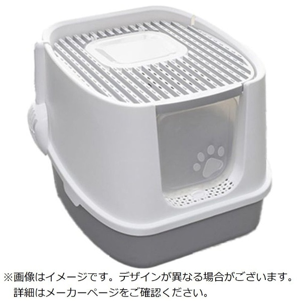 2ドアネコトイレ フタツキ オオキメ トビチリボウシ ニオイタイサク スコップツキ ソウジ