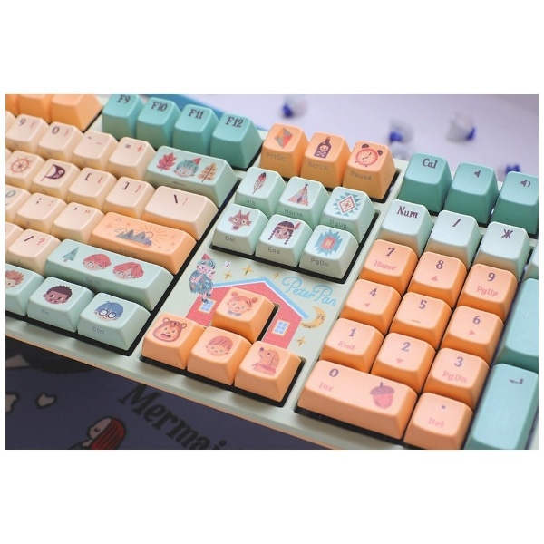 ゲーミングキーボード One 2 Pro Peter Pan Limited Edition Keyboard Full(Varmilo 静電容量  アイリス軸・英語配列) dk-one2-peter-pan-iris [有線 /USB]:ビックカメラ通販 | JRE MALLショッピング |  JRE POINTが貯まる・使える