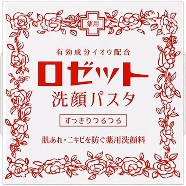 ROSETTE（ロゼット）洗顔パスタ 普通肌（90g）［洗顔フォーム］ 〔普通肌〕:ビックカメラ通販 JRE MALLショッピング JRE  POINTが貯まる・使える