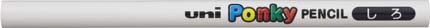 Ponky PENCIL(ポンキーペンシル) 色鉛筆 単色 白 K800.1