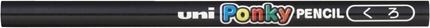 Ponky PENCIL(ポンキーペンシル) 色鉛筆 単色 黒 K800.24