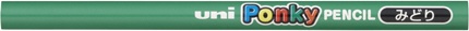 Ponky PENCIL(ポンキーペンシル) 色鉛筆 単色 緑 K800.6