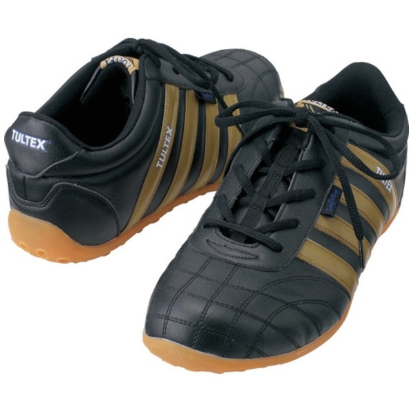 アイトス　セーフティーシューズ（4本ライン）　ブラックXブラウン　22．0 AZ5160301022.0