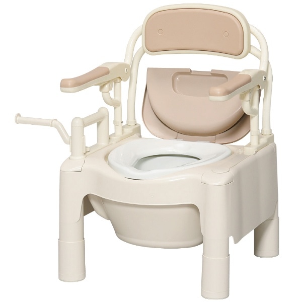 ポータブルトイレ ポータブルトイレFX-CPはねあげ トランスファーボード付