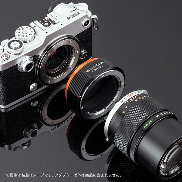 K&F Concept マウントアダプター KF-OMM43.P (オリンパスOMマウントレンズ → マイクロフォーサーズマウント変換）  KF-OMM43.P:ビックカメラ通販 | JRE MALLショッピング | JRE POINTが貯まる・使える