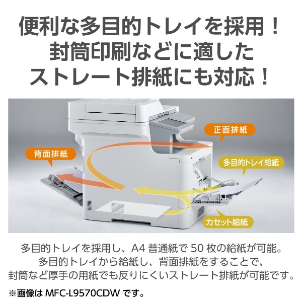 レーザー複合機 JUSTIO（ジャスティオ） ホワイト MFC-L8610CDW  [はがき～A4][MFCL8610CDW]【プリンタ】:ビックカメラ通販 | JRE MALLショッピング | JRE POINTが貯まる・使える