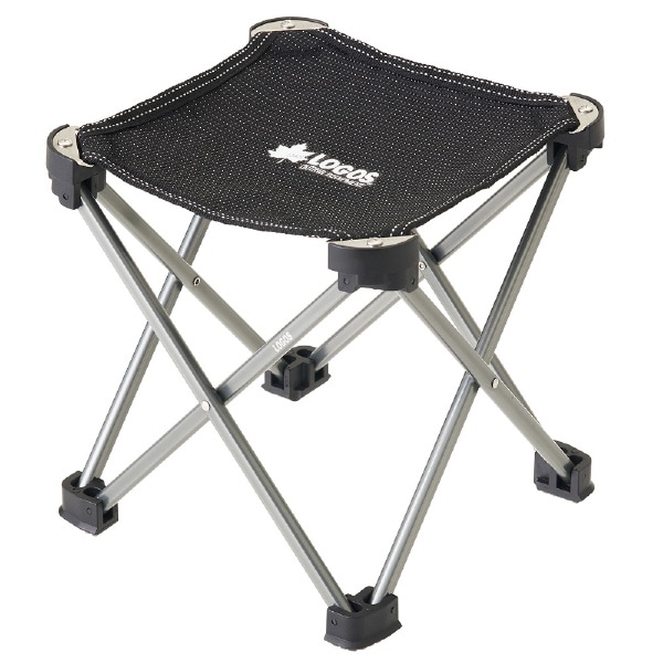 折りたたみチェア 7075キュービックチェア グレー 73369010 [ロータイプ /1人向け /単品]