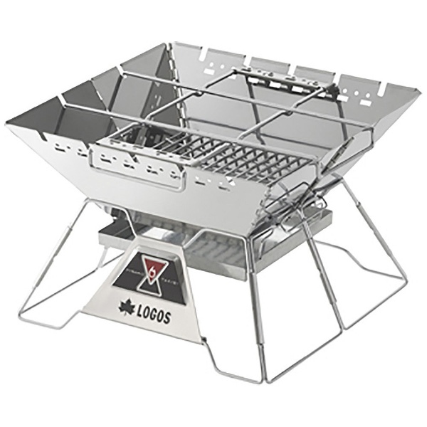 バーベキューグリル・コンロ たき火台 LOGOS The ピラミッドTAKIBI L 81064162