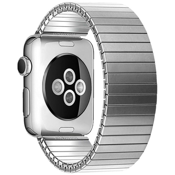 METAL STRETCH BAND（メタルストレッチバンド）for Apple Watch 41/40/38mm（Lサイズ）  TF7（ティーエフセブン） シルバー TF21SV40L:ビックカメラ通販 | JRE MALLショッピング | JRE POINTが貯まる・使える