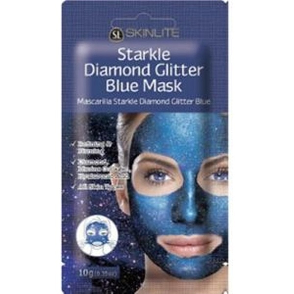 SKINLITE（スキンライト）スタークル ダイアモンドグリッターブルーマスク 10g