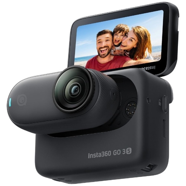 アクションカメラ Insta360 GO 3S (128GB) ミッドナイトブラック CINSAATAGO3S13:ビックカメラ通販 | JRE  MALLショッピング | JRE POINTが貯まる・使える