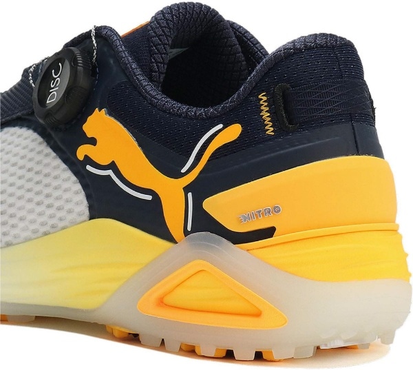 ゴルフシューズ シャドウキャットニトロ ディスク PUMA WHITE-DEEP NAVY-SUN STR 31021907 [メンズ  /27.5cm]:ビックカメラ通販 | JRE MALLショッピング | JRE POINTが貯まる・使える