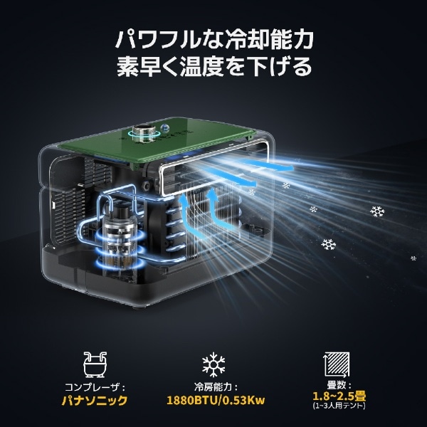 BougeRV ポータブルエアコン 1800BTU:ビックカメラ通販 | JRE MALLショッピング | JRE POINTが貯まる・使える