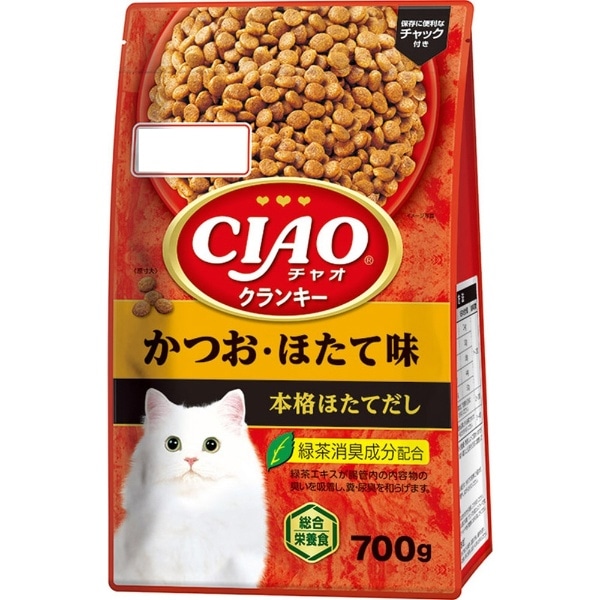 ＣＩＡＯクランキー　かつお・ほたて味　本格ほたてだし　７００ｇ