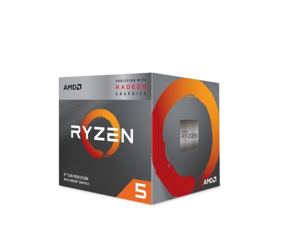 〔CPU〕AMD Ryzen 5 3400G With Wraith Stealth cooler (4C8T3.7Hz65W) BOX YD3400C5FHSBX [AMD Ryzen 5 /Socket AM4 /グラフィックス搭載]