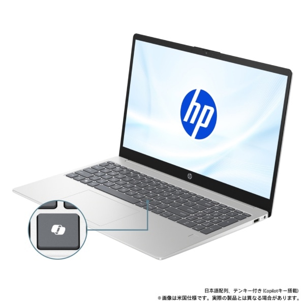 ノートパソコン HP15 ナチュラルシルバー BJ0M5PA-AAAB [15.6型
