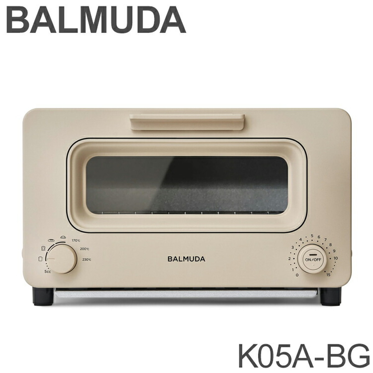 バルミューダ トースター BALMUDA The Toaster K05A-BG ベージュ 【送料無料】:リコメン堂通販 | JRE  MALLショッピング | JRE POINTが貯まる・使える