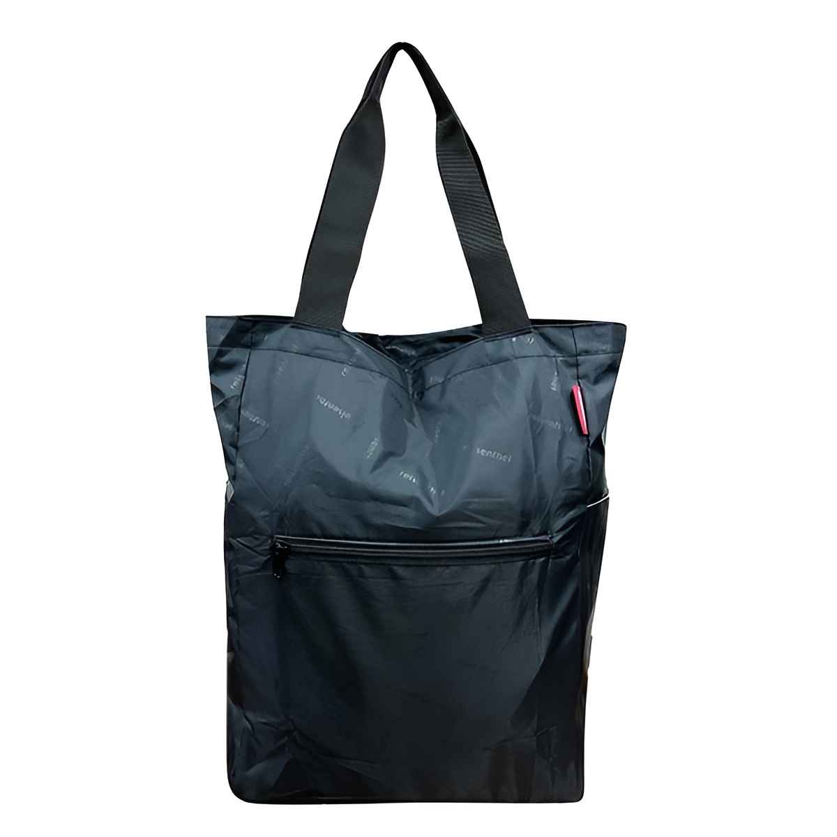 2Way リュック reisenthel MINI MAXI 2IN1 with ISO POCKET （ ライゼンタール リュックサック トートバッグ 2way 折りたたみ 軽量 買物 旅行 保温 保冷 マイバッグ お買い物バッグ ） 【ホットスタンプブラック】