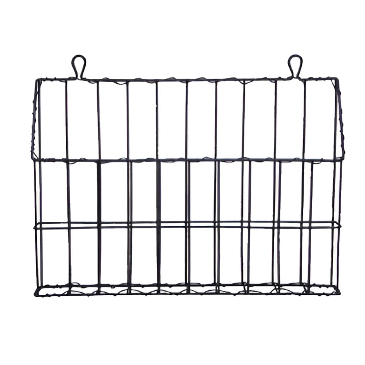 壁掛け収納 ワイヤーレターラックＡ （ レターバスケット かご 収納 バスケット 壁面収納 壁掛け ウォールラック ワイヤーバスケット カゴ 手紙 レターケース 吊り下げ 小物入れ おしゃれ 小物収納 はがき 封筒 ） 【A】