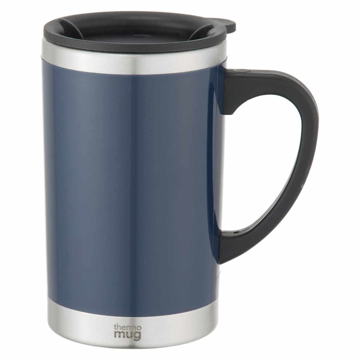 マグカップ フタ付き 290ml thermo mug スリムマグ ステンレス （ マグ カップ コップ 真空二重構造 保冷 保温 ふた付き  ステンレス製 コーヒー 紅茶 珈琲 おしゃれ ） 【ネイビー】:リビングート JRE MALL店通販 | JRE MALLショッピング | JRE  POINTが貯まる・使える