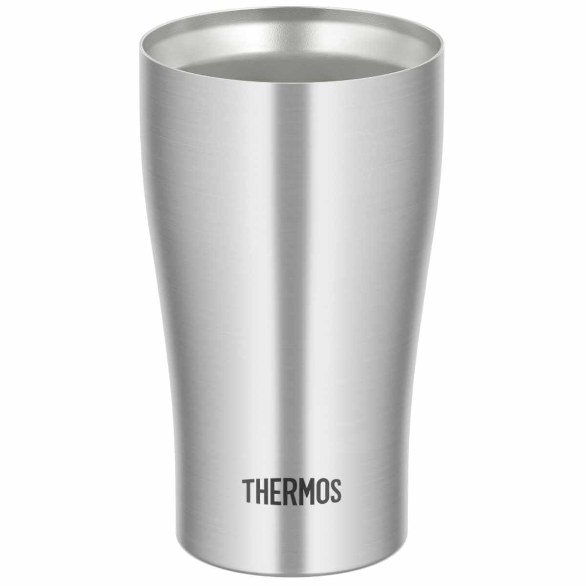 サーモス タンブラー 340ml 真空断熱 ステンレス JDY-340 S （ THERMOS 食洗機対応 ステンレスタンブラー コップ カップ 保冷 保温 真空二重構造 コーヒー 珈琲 紅茶 アイス ホット 結露しにくい おしゃれ ）