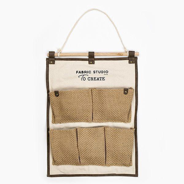 ウォールポケット 壁面収納 マスキュリン 壁掛け収納（ 壁面 収納 収納用品 壁掛け 小物入れ ポケット レターケース レターホルダー 小物 手紙 はがき メガネ 文房具 ペン 日用品 生活雑貨 インテリア雑貨 おしゃれ ）【アイボリー】