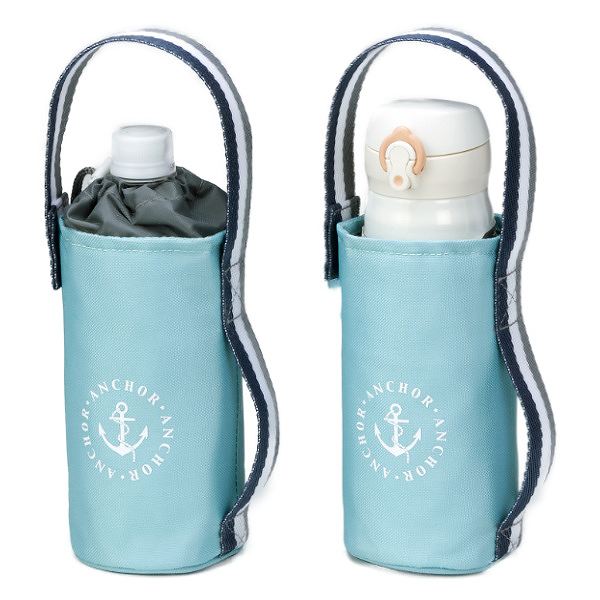 ボトルホルダー 保冷 ペットボトル 水筒 アンカー 500ml（ ペットボトルホルダー ペットボトルカバー 保温 水筒カバー 水筒ケース 水筒ホルダー ボトルカバー ボトルケース ストラップ付き ボトル カバー ホルダー ）