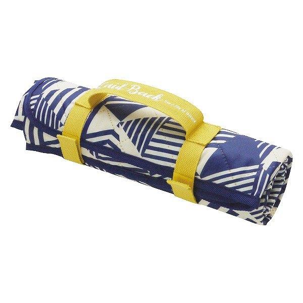 レジャーシート 100×140cm Sサイズ Laid-Back（ ピクニックシート ピクニックマット 100cm 140cm 少人数 2人用 3人用 長方形 キルティング 中綿入り 撥水加工 洗える キャンプ アウトドア レジャー 行楽 ）【ブルー】