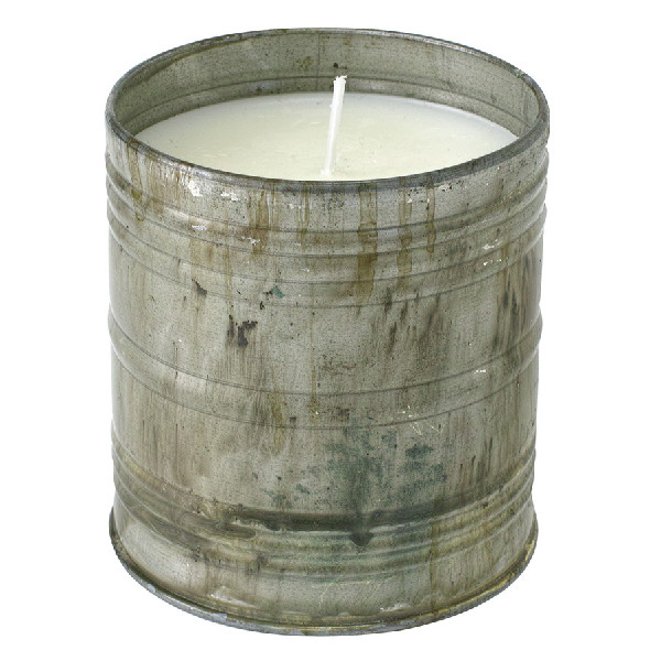 キャンドル S ブリキ缶入り ピラー アロマキャンドル（ アロマ ルームフレグランス フレグランスキャンドル インテリア 雑貨 置物 オーナメント ブリキ 缶入り アンティーク調 おしゃれ 癒し フレグランス ）【イングリッシュガーデン】