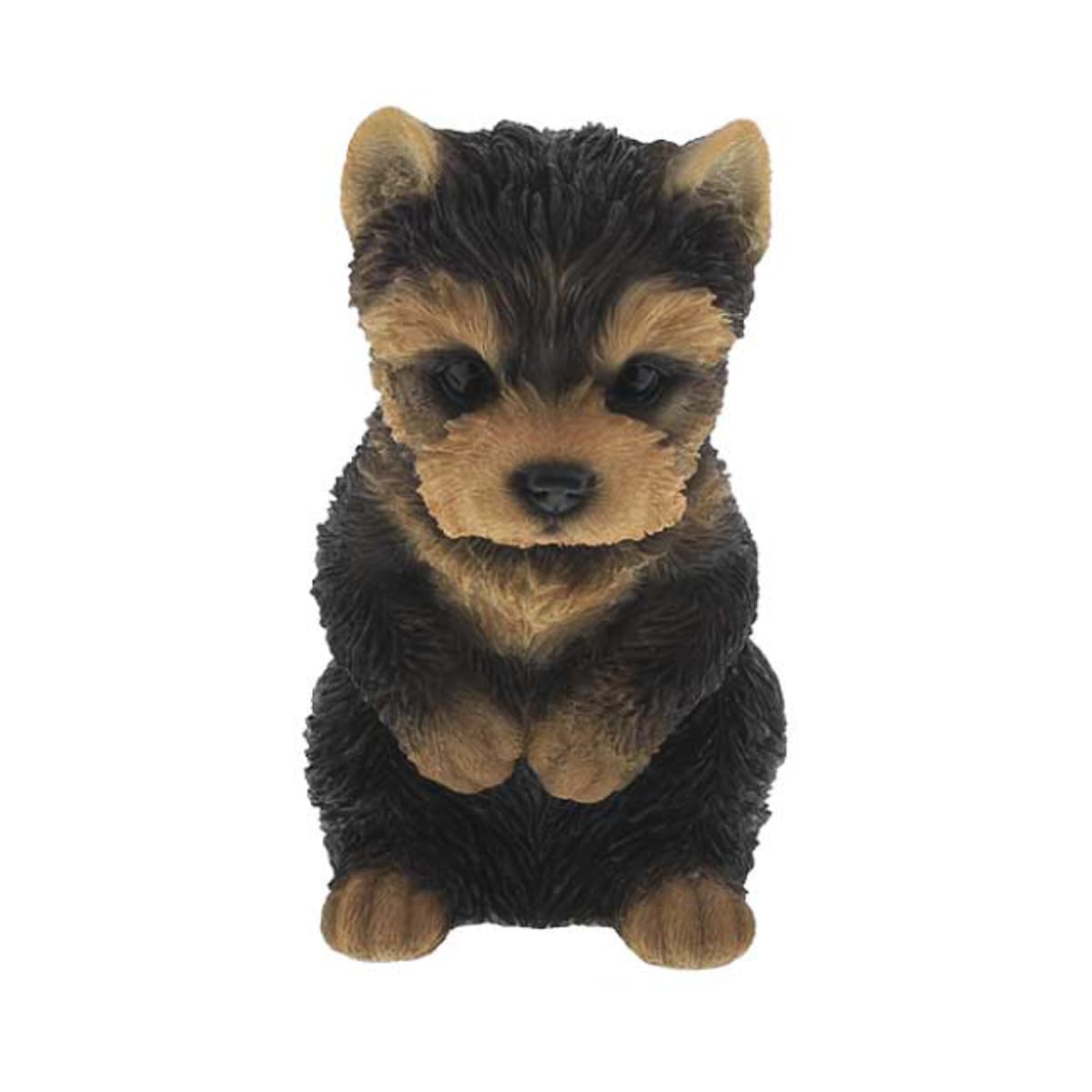 ガーデンオーナメント おじぎ ヨークシャー ヨークシャーテリア （ ガーデニング オーナメント ディスプレイ 飾り 置く ガーデンマスコット 犬 いぬ 玄関 エントランス 庭 ガーデン 雑貨 インテリア 庭飾り ウェルカムオーナメント ）