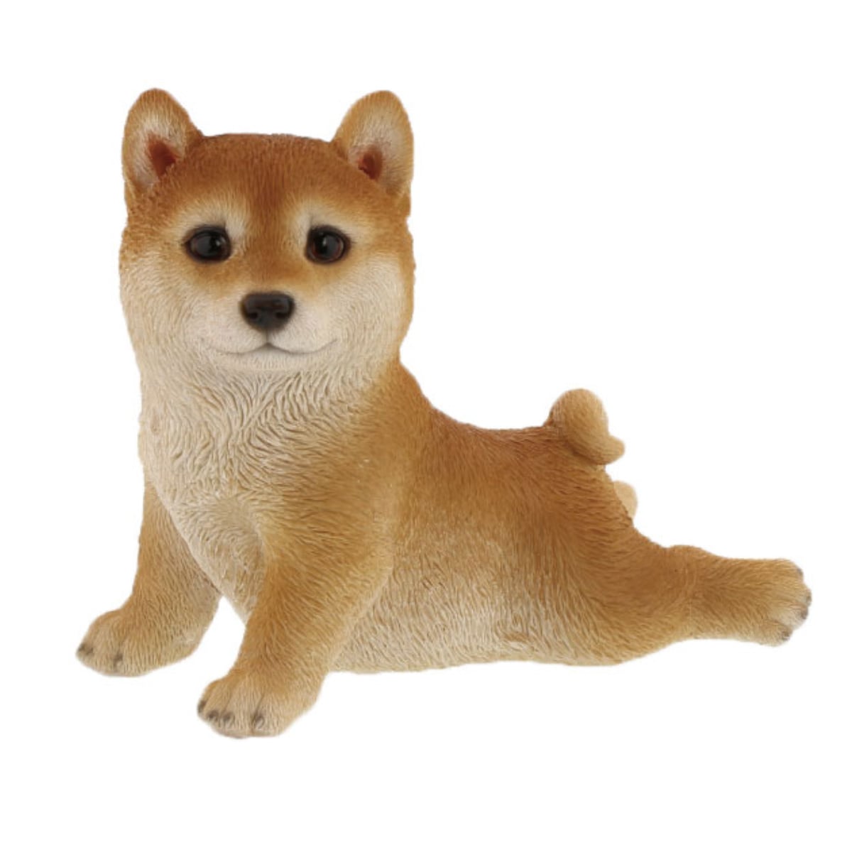 ガーデンオーナメント シバ 柴犬 （ ガーデニング オーナメント ディスプレイ 飾り 置く ガーデンマスコット 犬 いぬ 玄関 エントランス 庭 ガーデン 雑貨 インテリア 庭飾り ウェルカムオーナメント ）