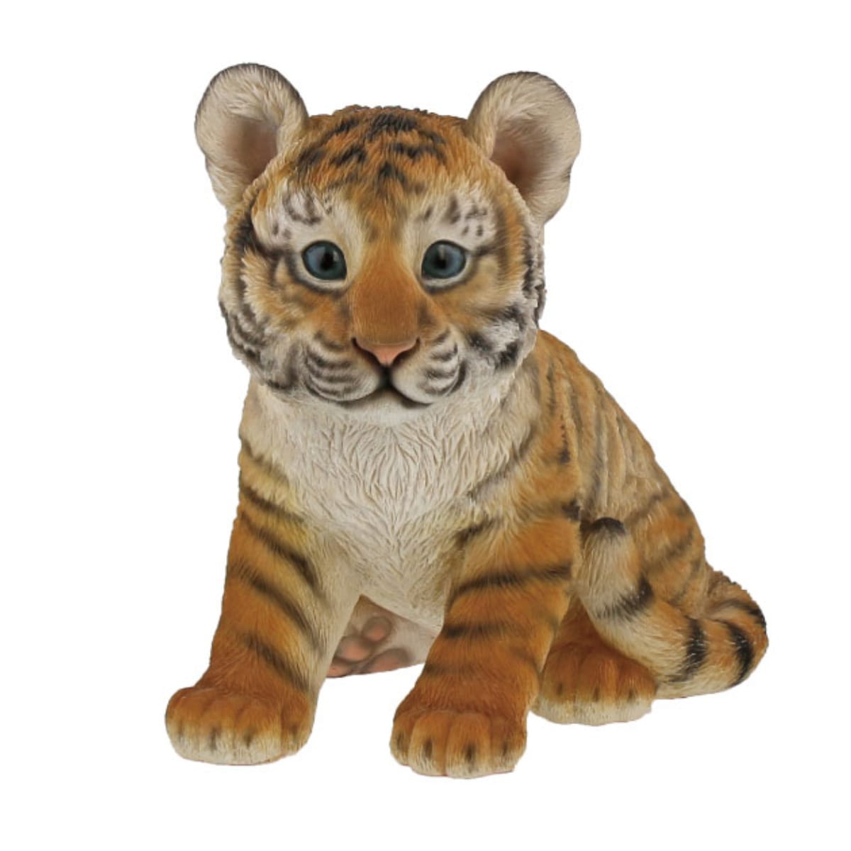 ガーデンオーナメント タイガー 虎 （ ガーデニング オーナメント ディスプレイ 飾り 置く ガーデンマスコット 玄関 エントランス 庭 ガーデン 雑貨 インテリア 庭飾り ウェルカムオーナメント ）