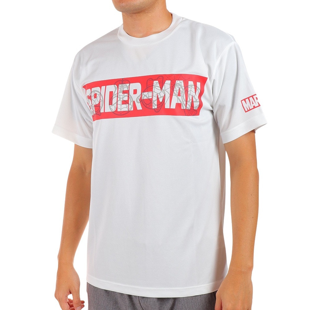 マーベル 【メンズ】 スパイダーマン半袖Tシャツ UVカット DS0222004:Super Sports XEBIO JRE MALL店通販  JRE MALLショッピング JRE POINTが貯まる・使える