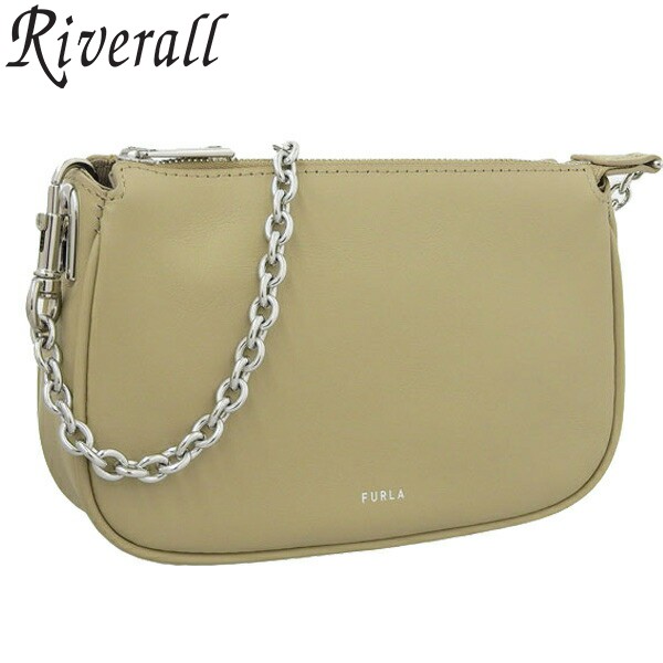 送料無料】フルラ バッグ FURLA MOON MINI SHOULDER BAG W CHAIN ショルダーバッグ バッグ レザー JUTA ジュタ  ベージュ系 レディース we00218ax0733jut00:Riverall通販 | JRE MALLショッピング | JRE  POINTが貯まる・使える