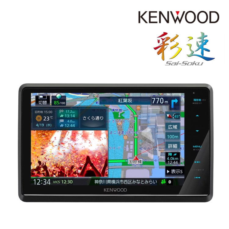 KENWOOD ひろき MDV-M705W 彩速ナビ